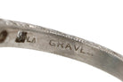 Antique Belle Époque Signed Graves 6 Carat Aquamarine Engagement Ring